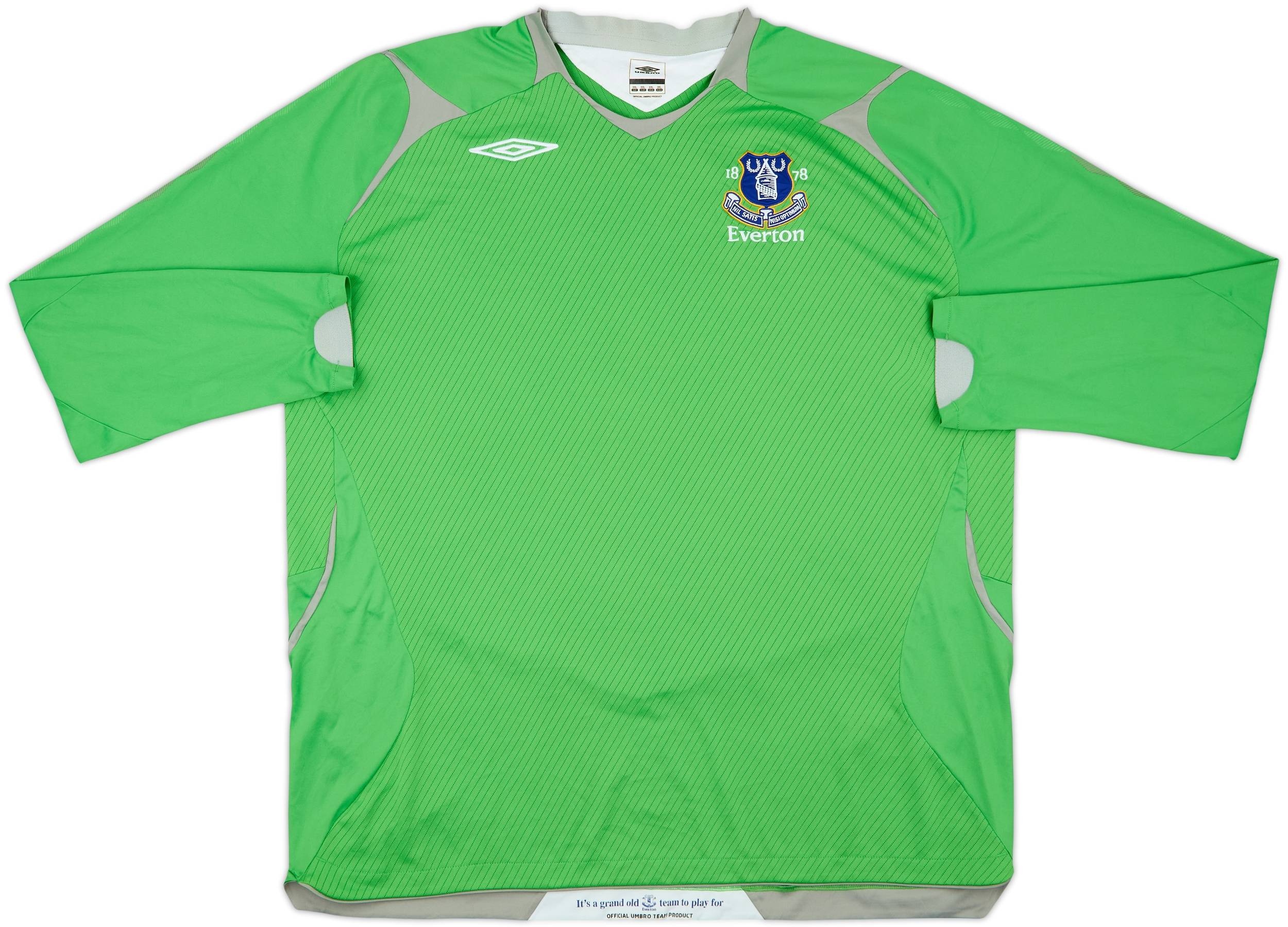 Everton 2008-09 Torwarttrikot