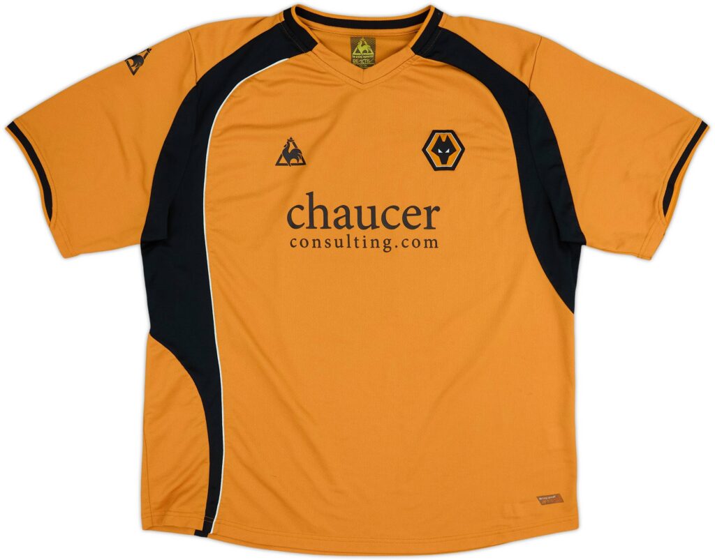 2008-09 Wolves Home Shirt