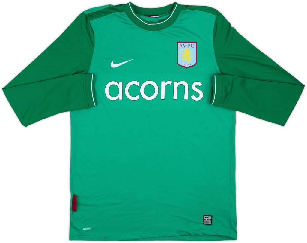 2009-10 Aston Villa Goalkeeper Shirt