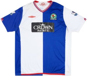 2009-10 Blackburn Home Shirt