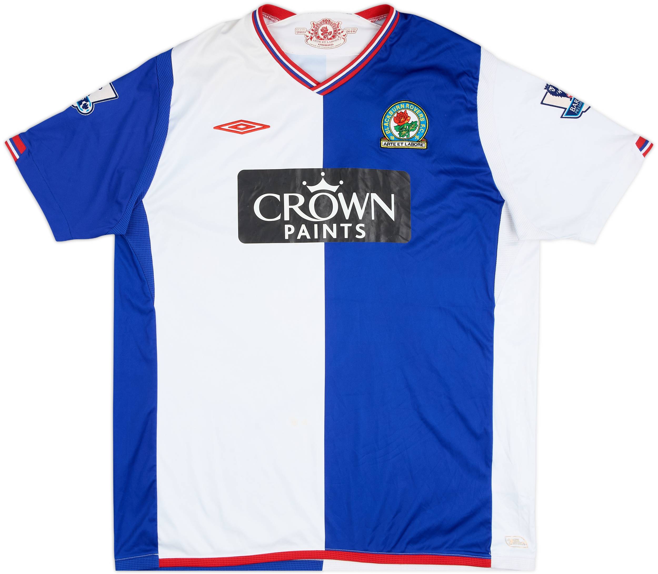 Blackburn Rovers 2009-10 Heimtrikot