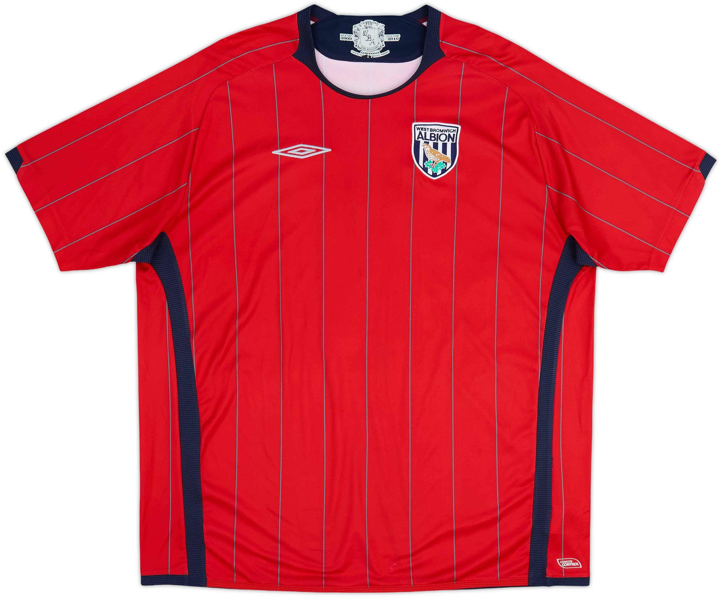 West Brom 2009-10 Maillot extérieur