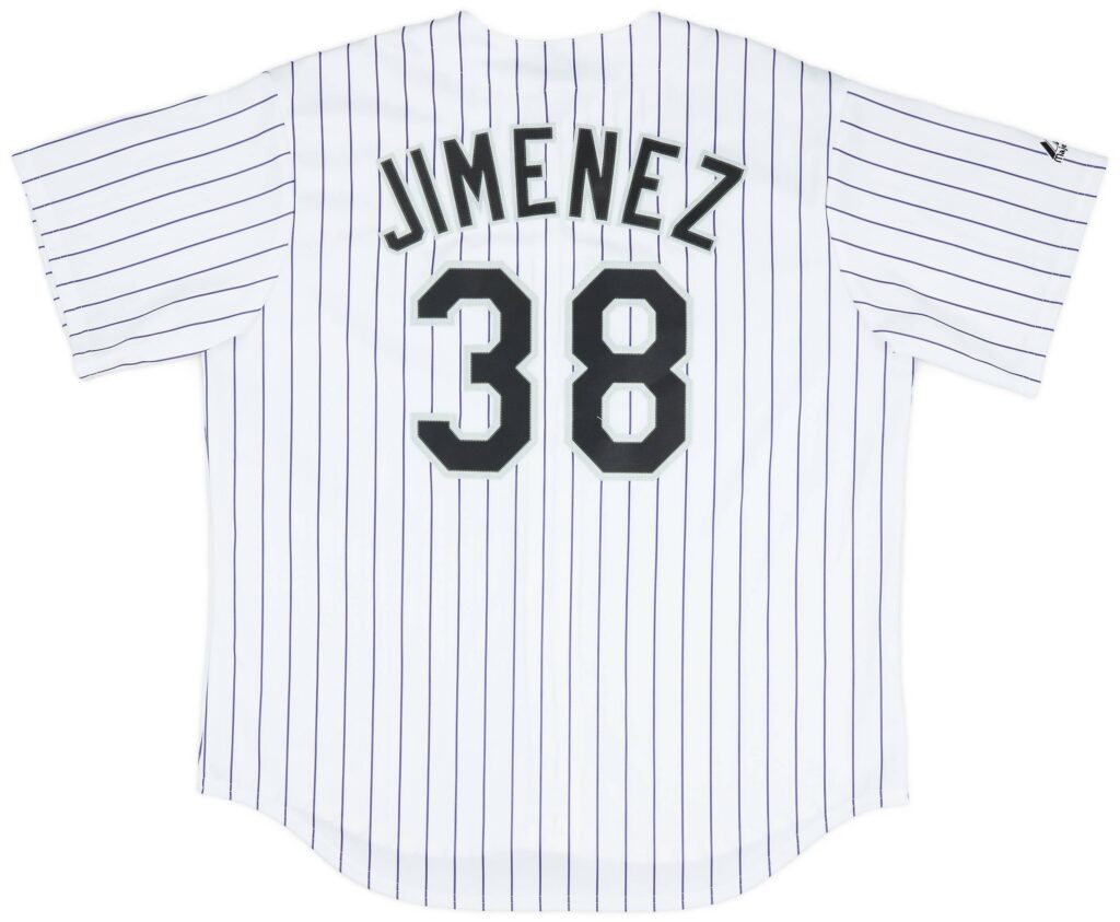 2009-11 Colorado Rockies Jimenez Majestic Home Jersey