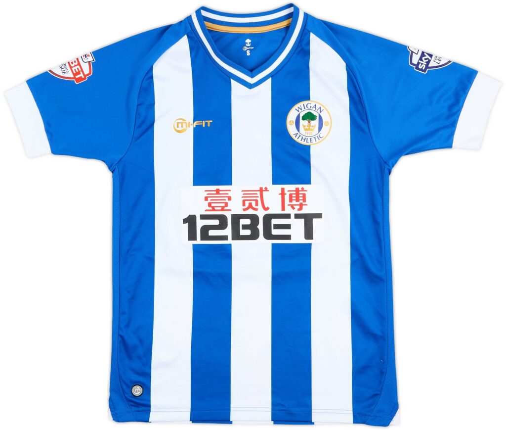 2013-14 Wigan Home Shirt