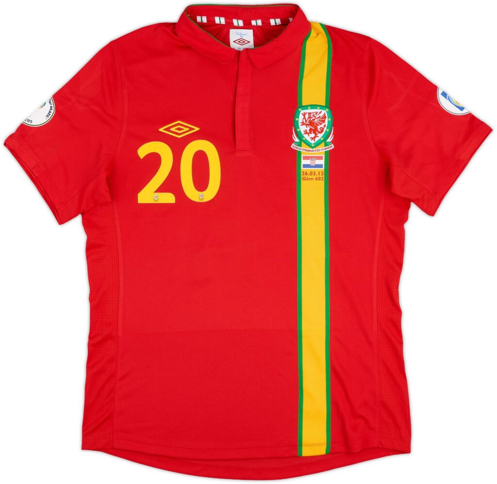 2013 Wales Home Shirt