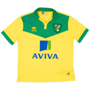 2014-15 Norwich Home Shirt