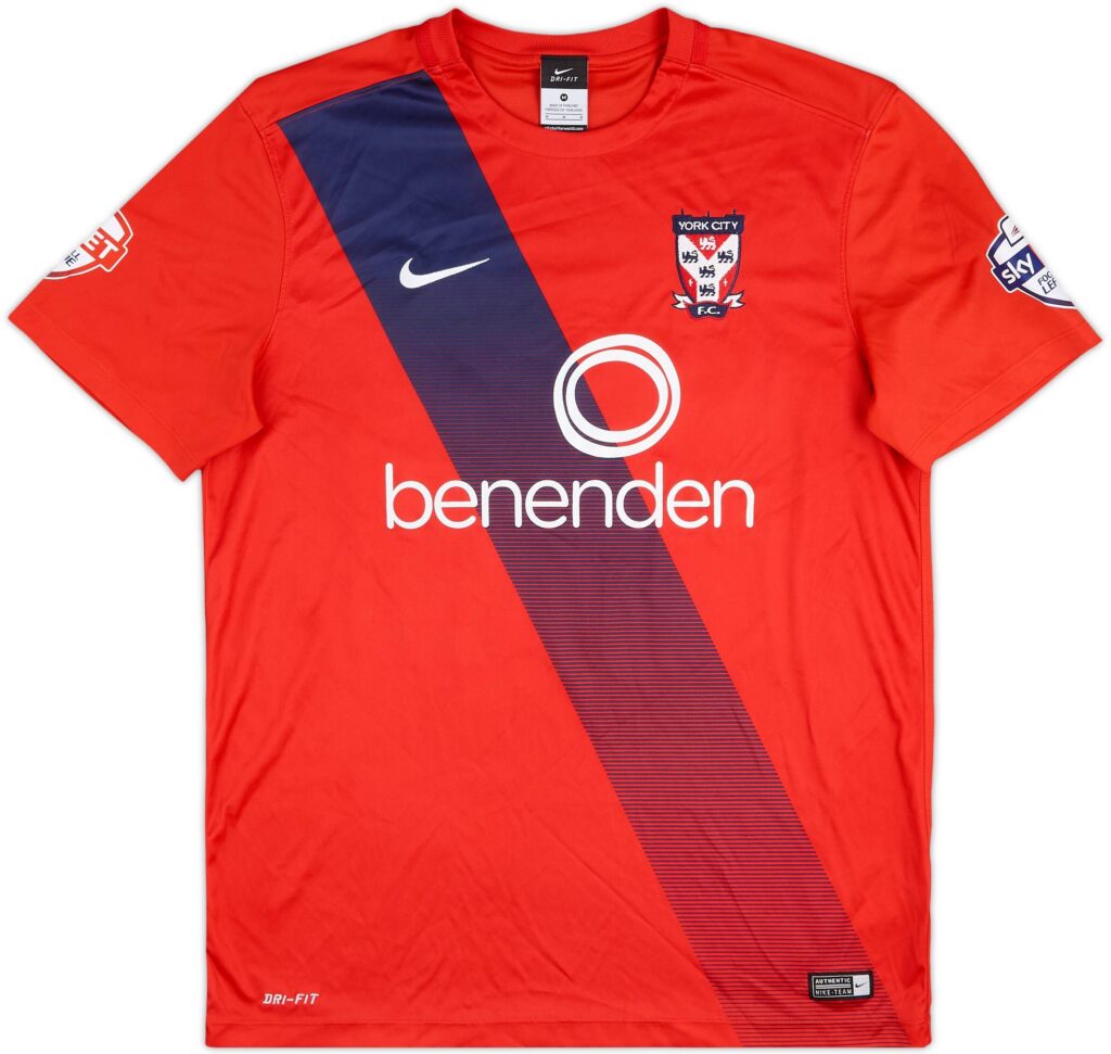 2015-16 York City Home Shirt