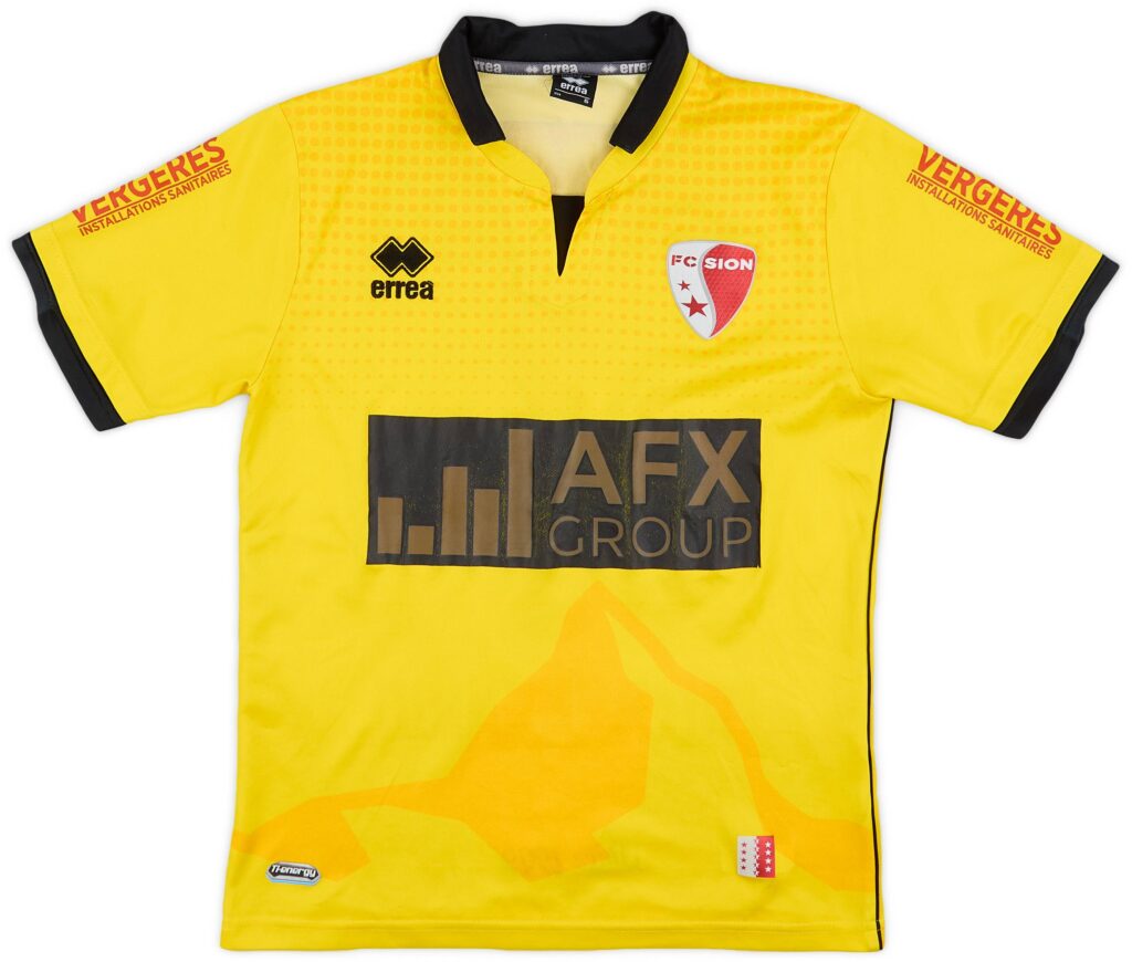 2016-17 FC Sion Goalkeeper Shirt