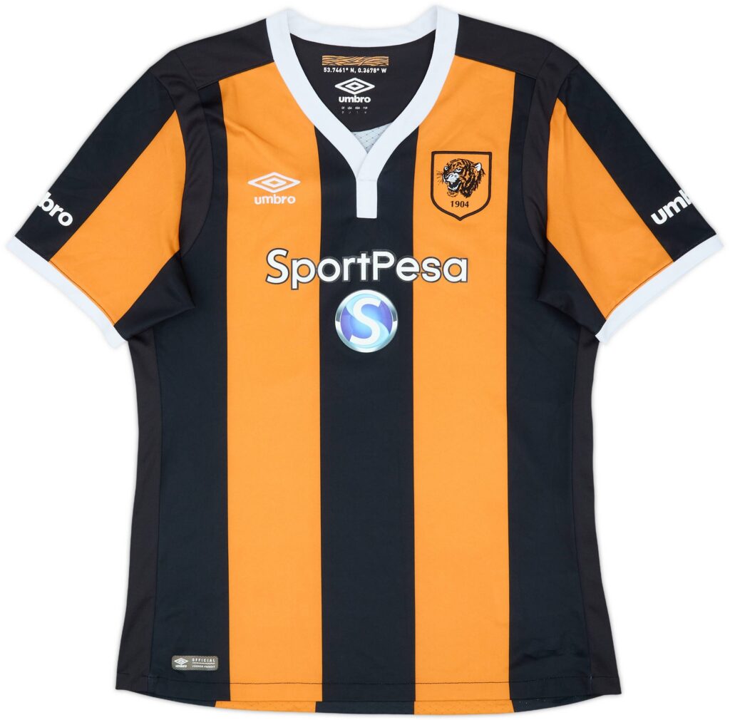 2016-17 Hull City Home Shirt