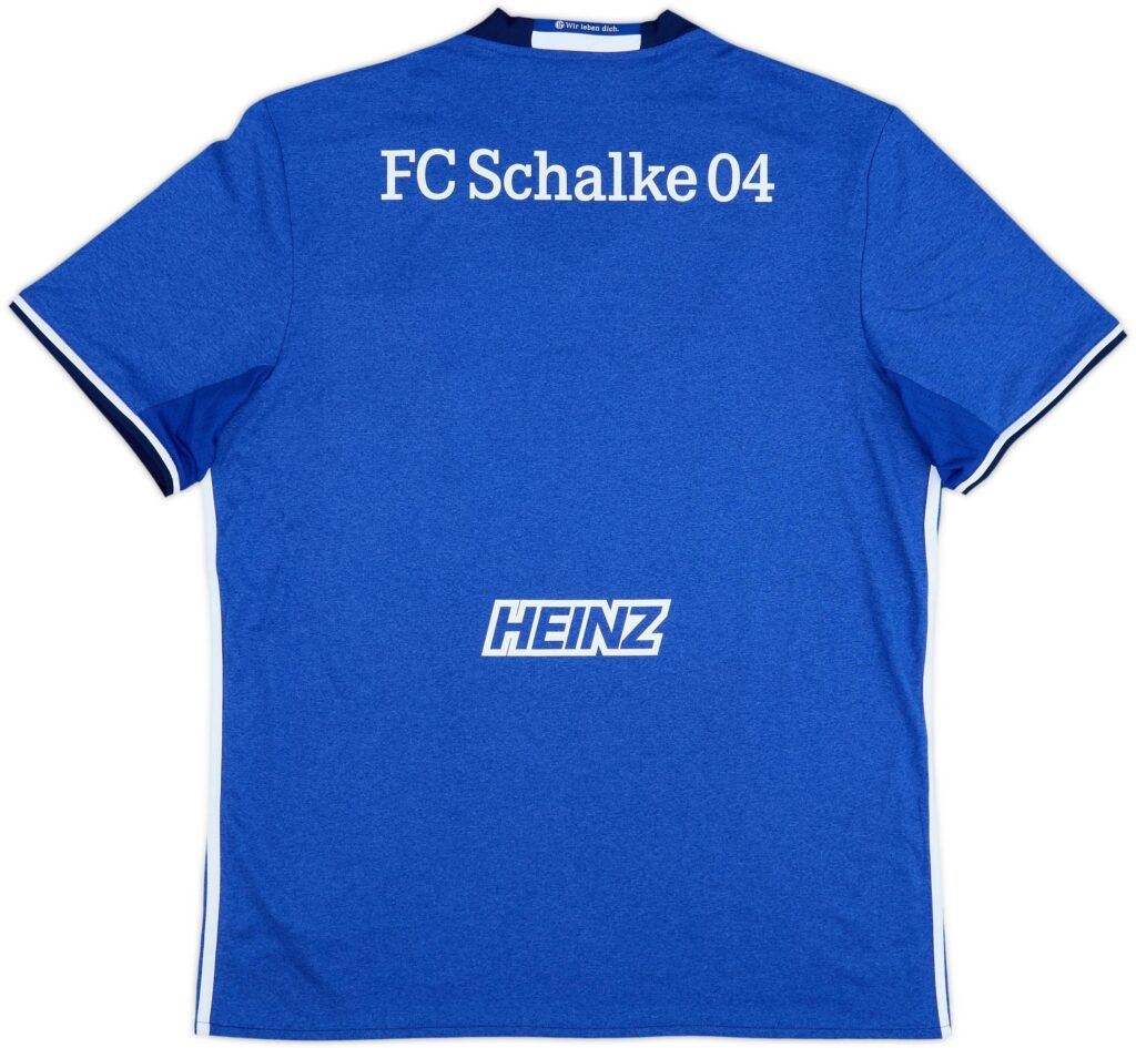 2016-18 Schalke Home Shirt Heinz