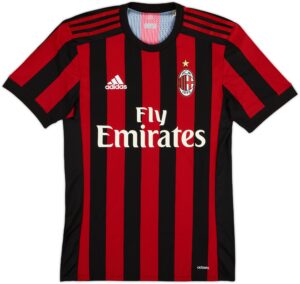 2017-18 AC Milan Home Shirt