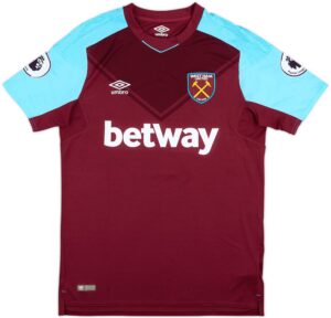 2017-18 West Ham Home Shirt