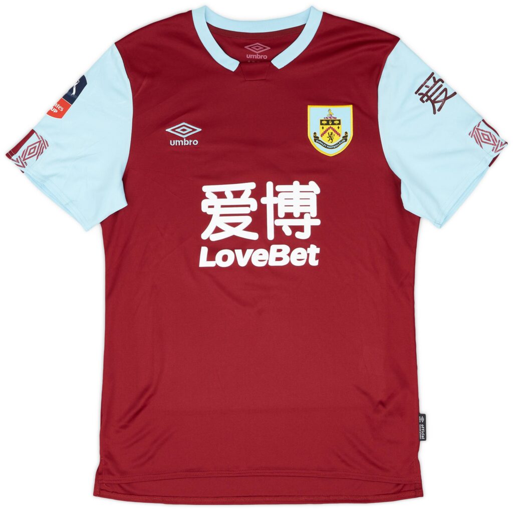 2019-20 Burnley FA Cup Home Shirt