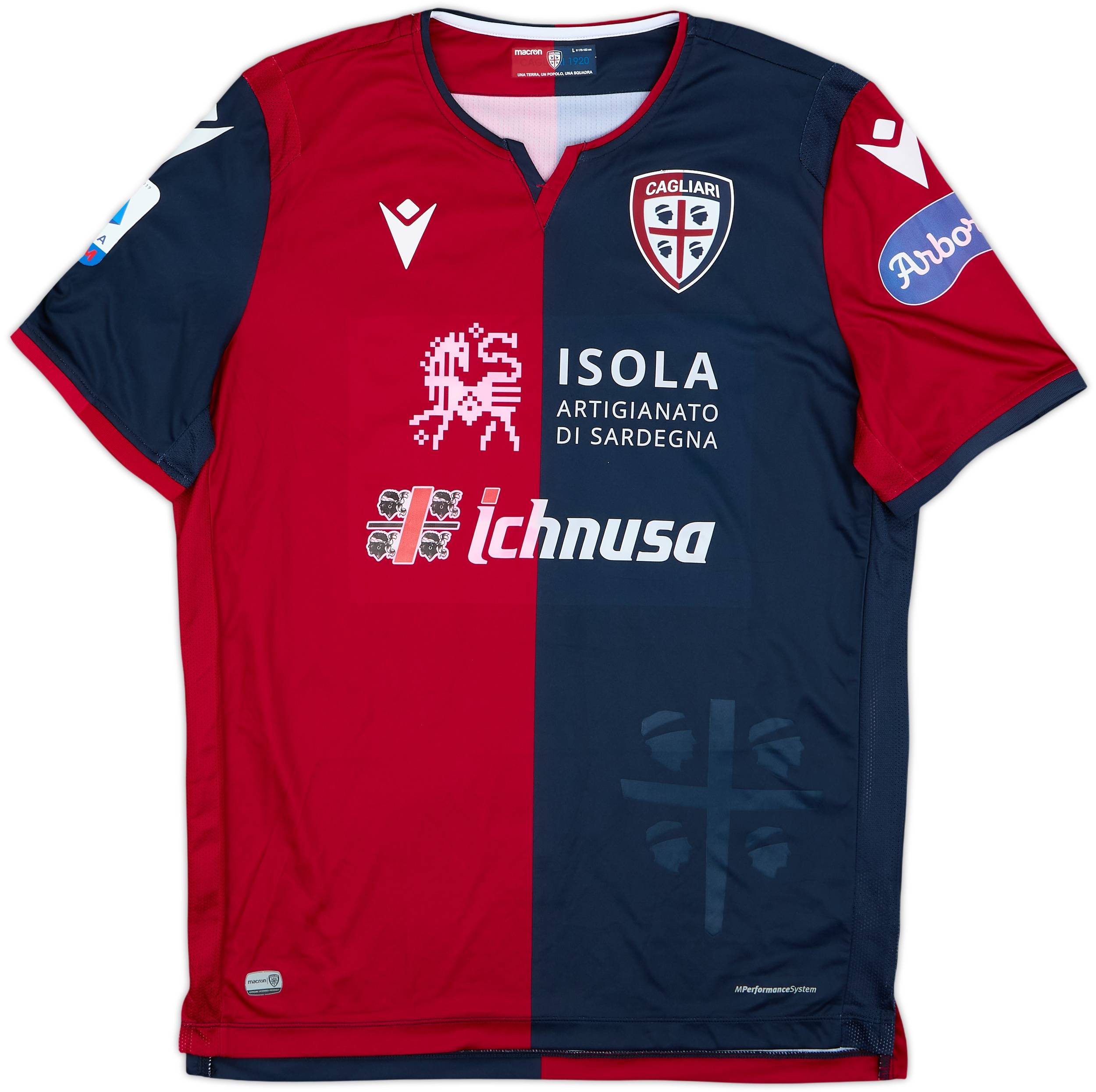 Cagliari 2019-20 Maglia casa