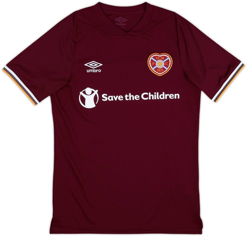 2020-21 Hearts Home Shirt