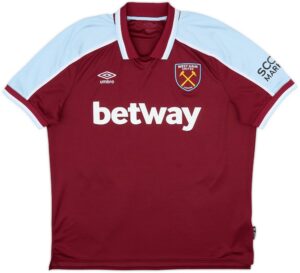 2021-22 West Ham Home Shirt