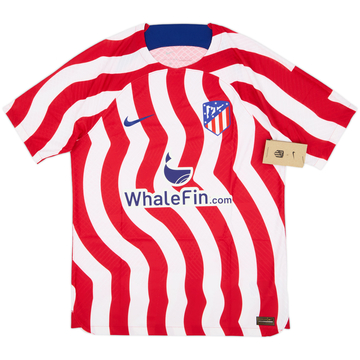 2022-23 Atletico Madrid Home Shirt Authentic Spec