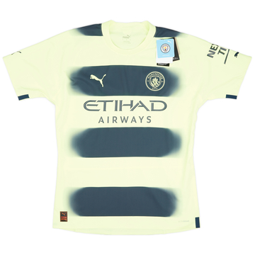 2022-23 Manchester City Third Shirt Authentic Spec
