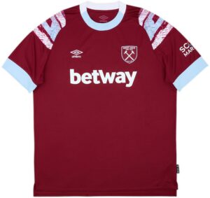 2022-23 West Ham Home Shirt