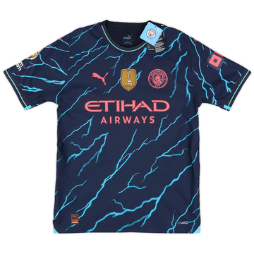 2023-24 Manchester City Third Shirt Authentic Spec