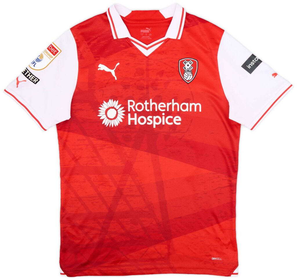 2023-24 Rotherham Home Shirt