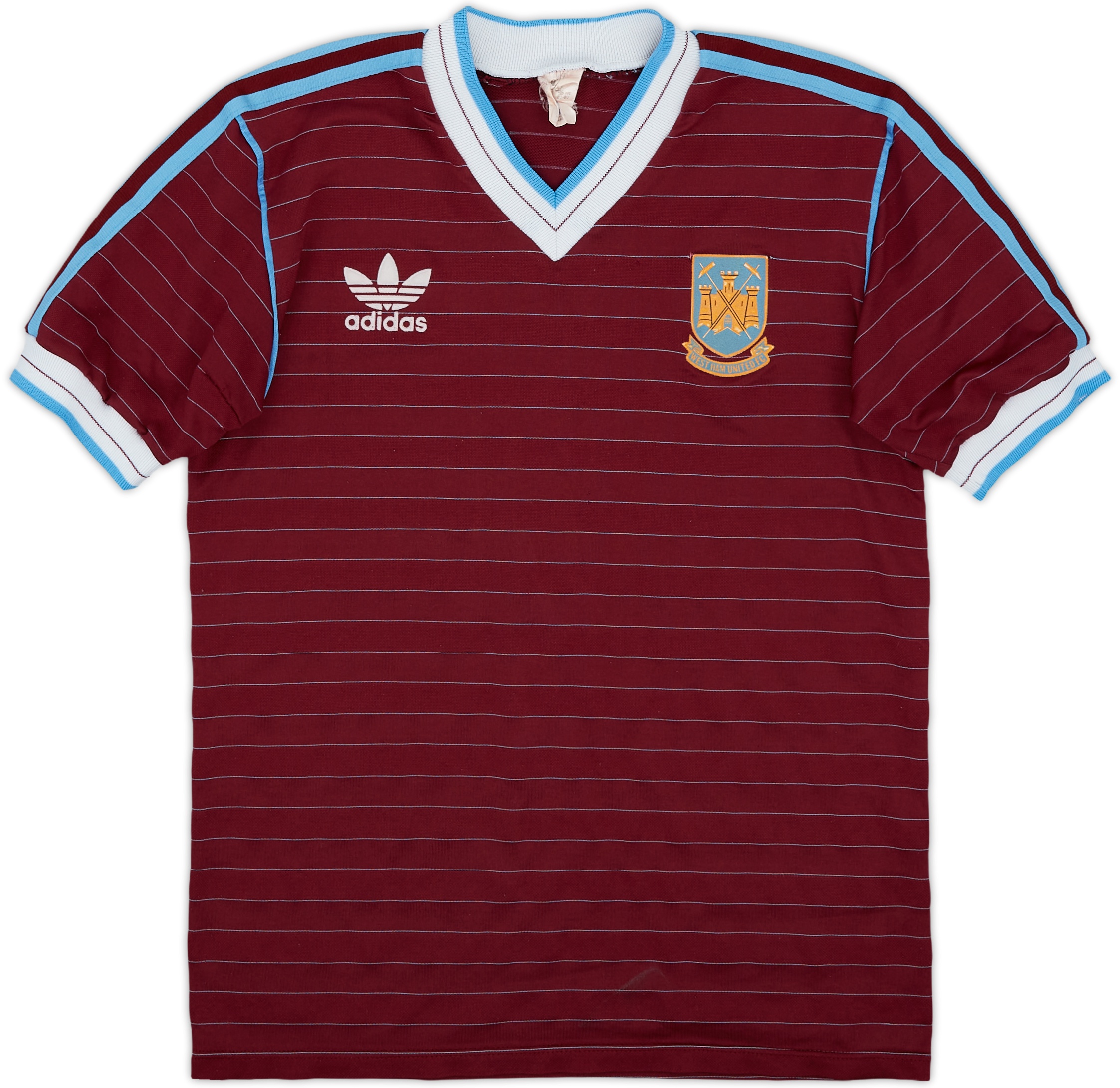 West Ham 1985-87 Heimtrikot