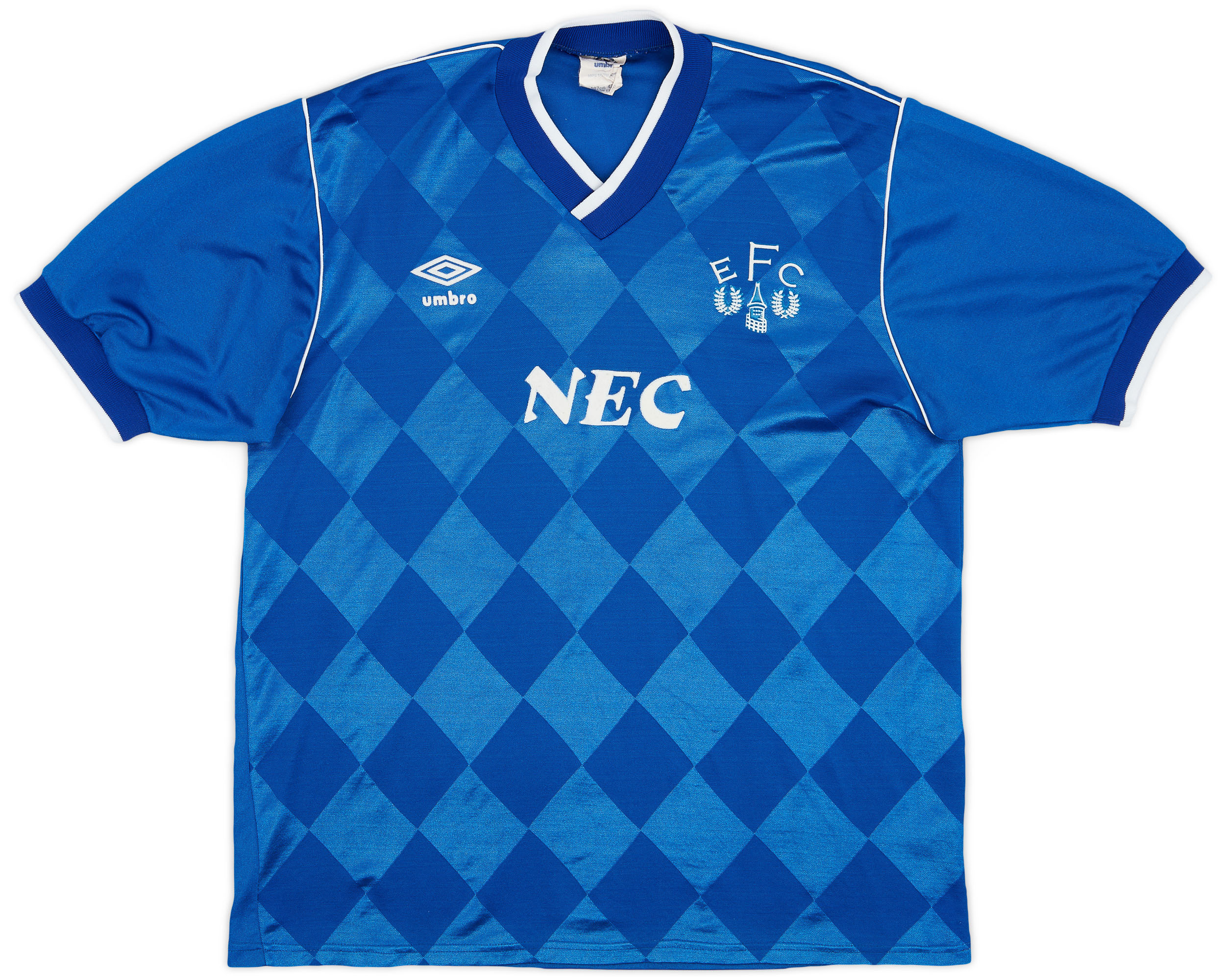 Everton 1986-89 Heimtrikot