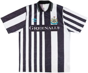 1990-91 Newcastle United Home Shirt