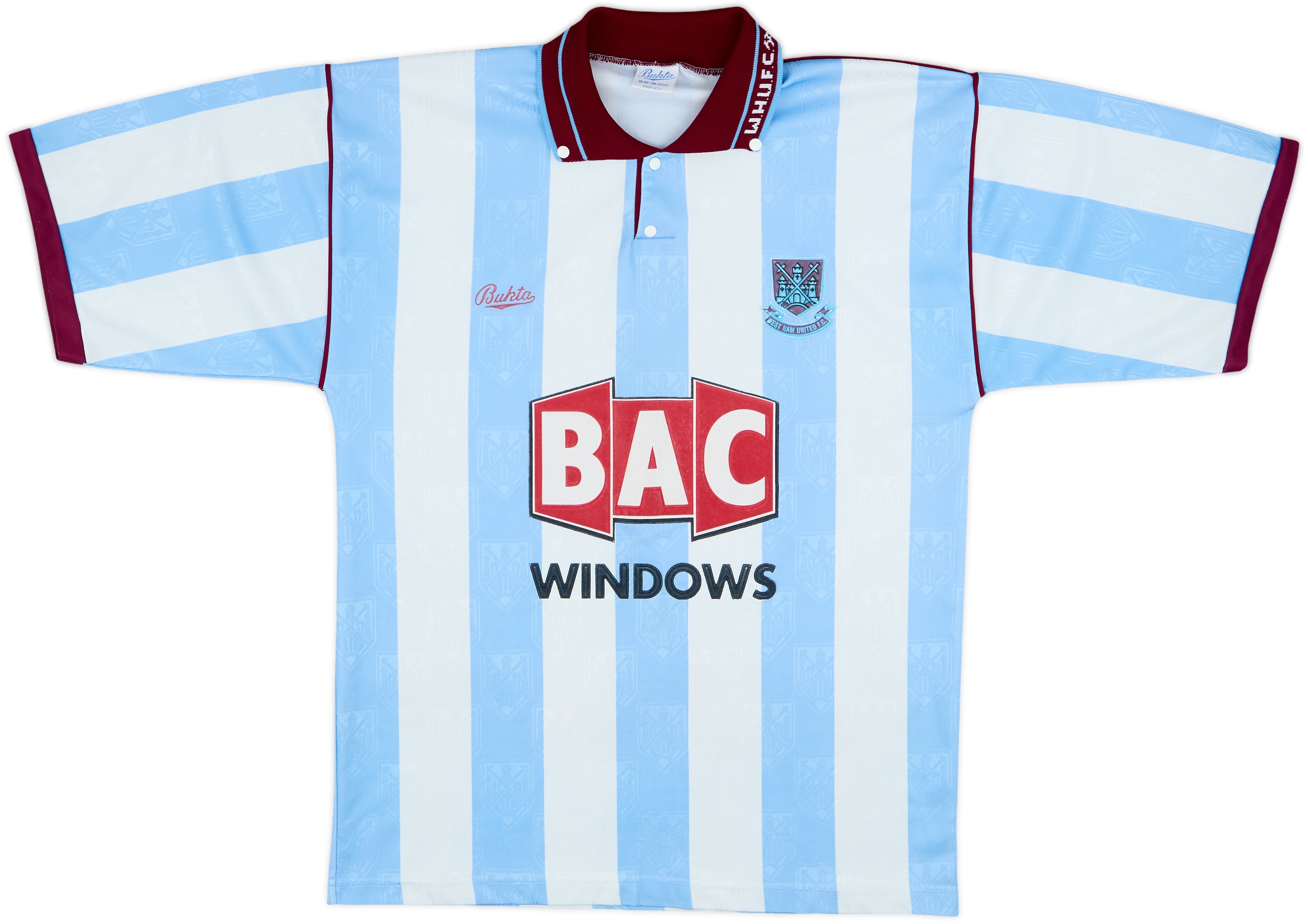 West Ham 1991-92 Auswärtstrikot
