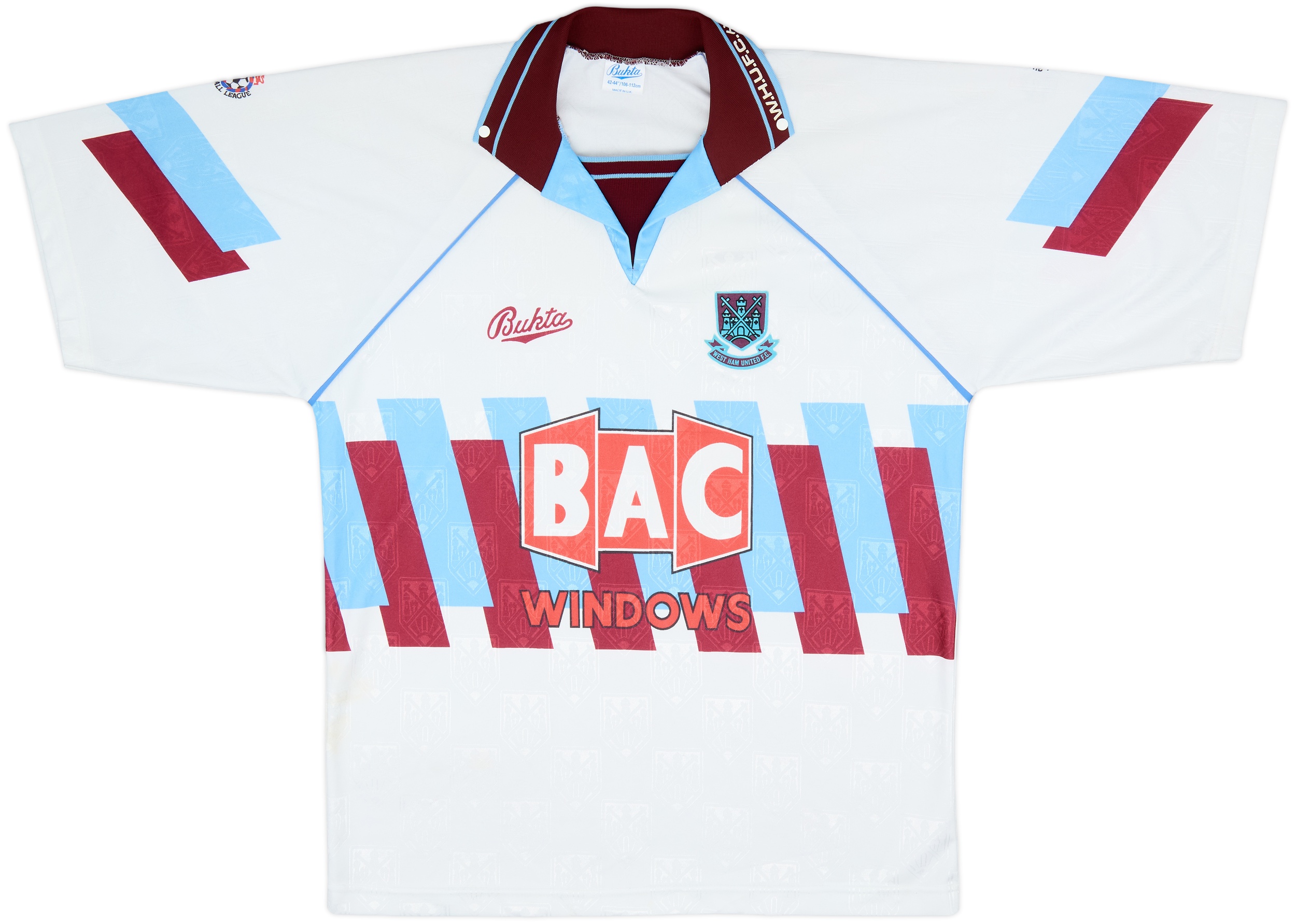 West Ham 1991-92 Ausweichtrikot