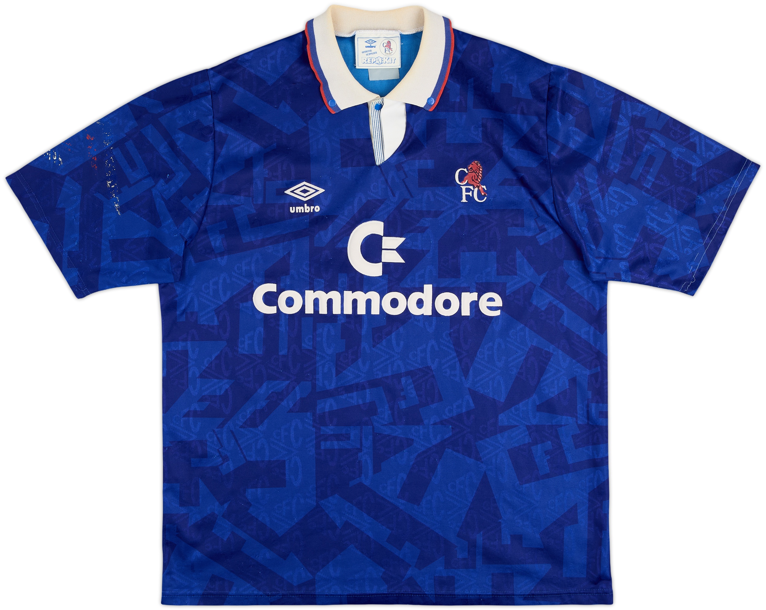 Chelsea 1991-93 Maillot domicile