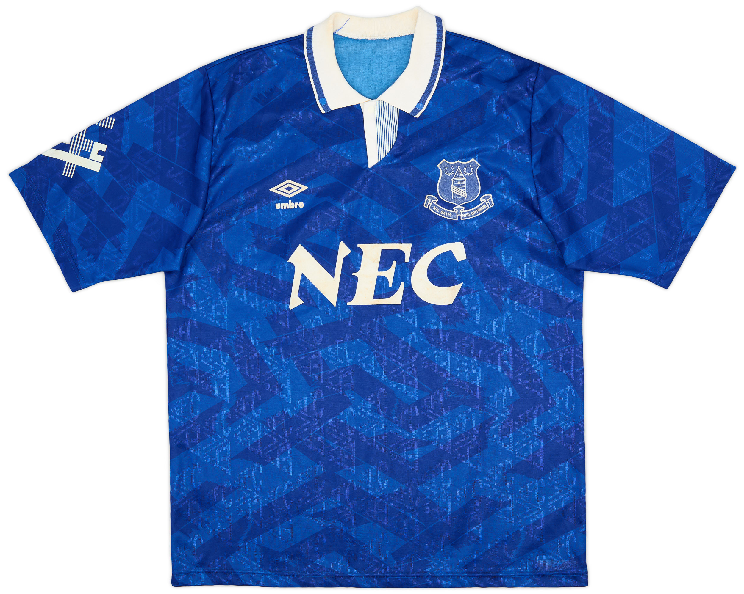 Everton 1991-93 Heimtrikot