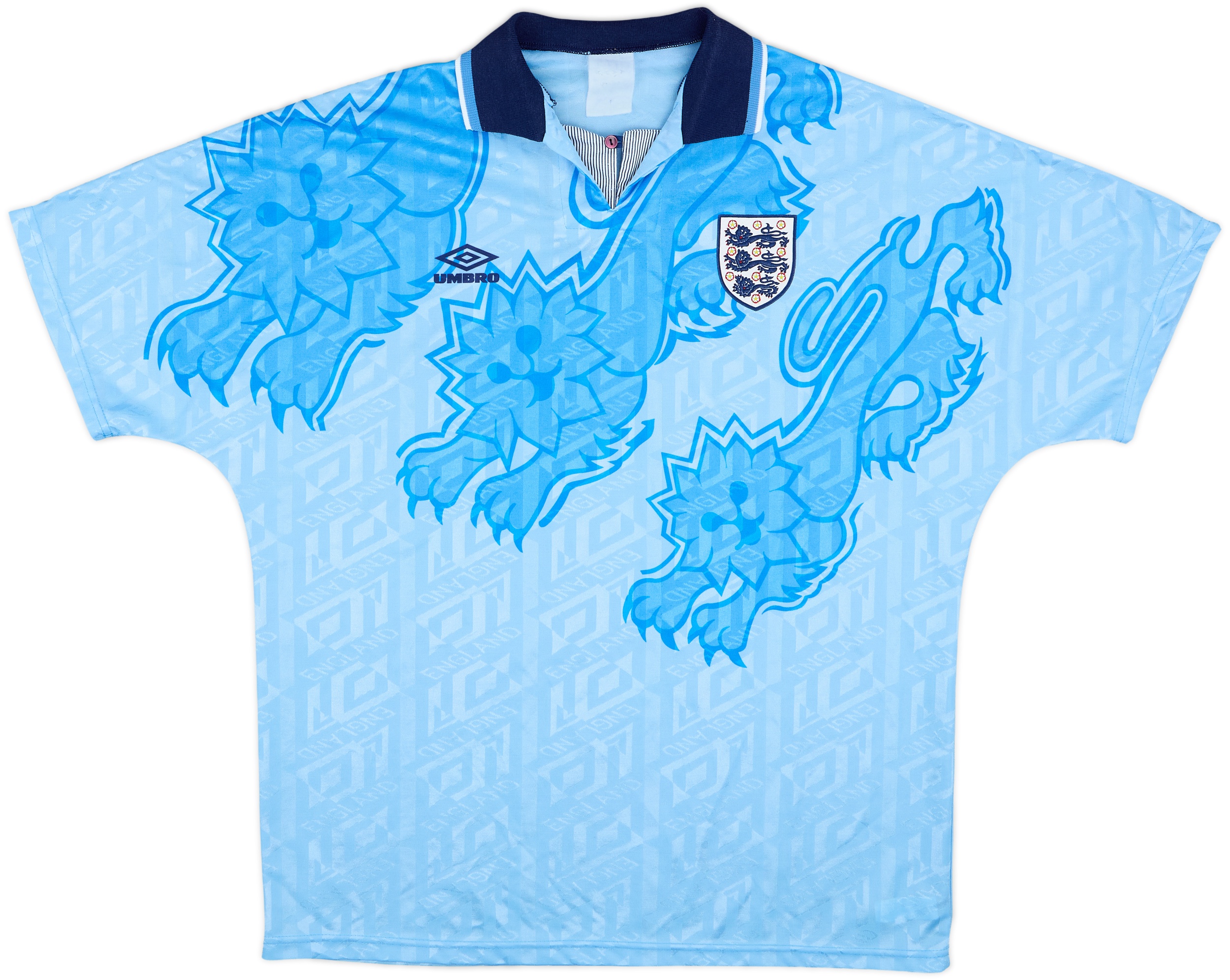 England 1992-93 Troisième maillot
