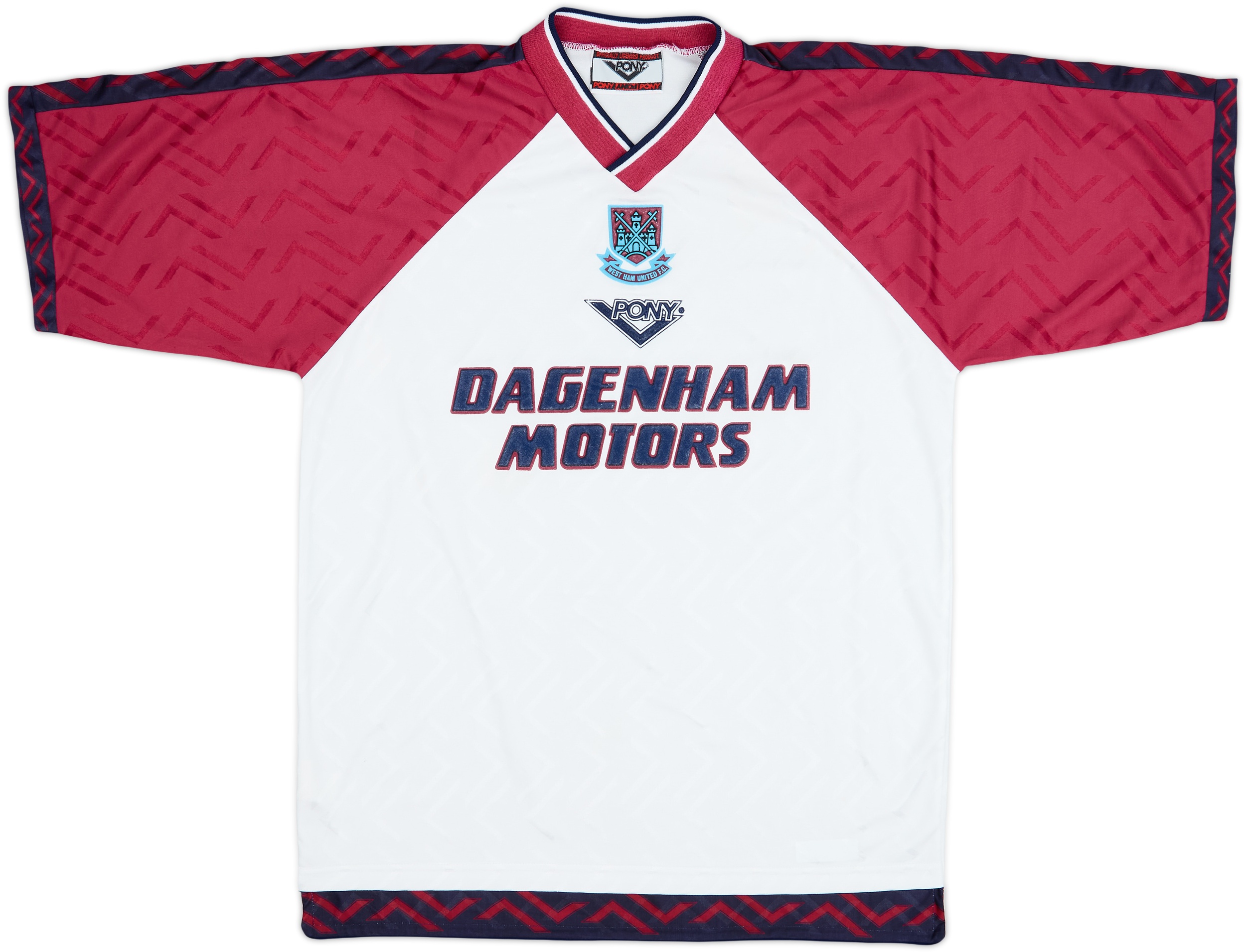 West Ham 1994-96 Ausweichtrikot