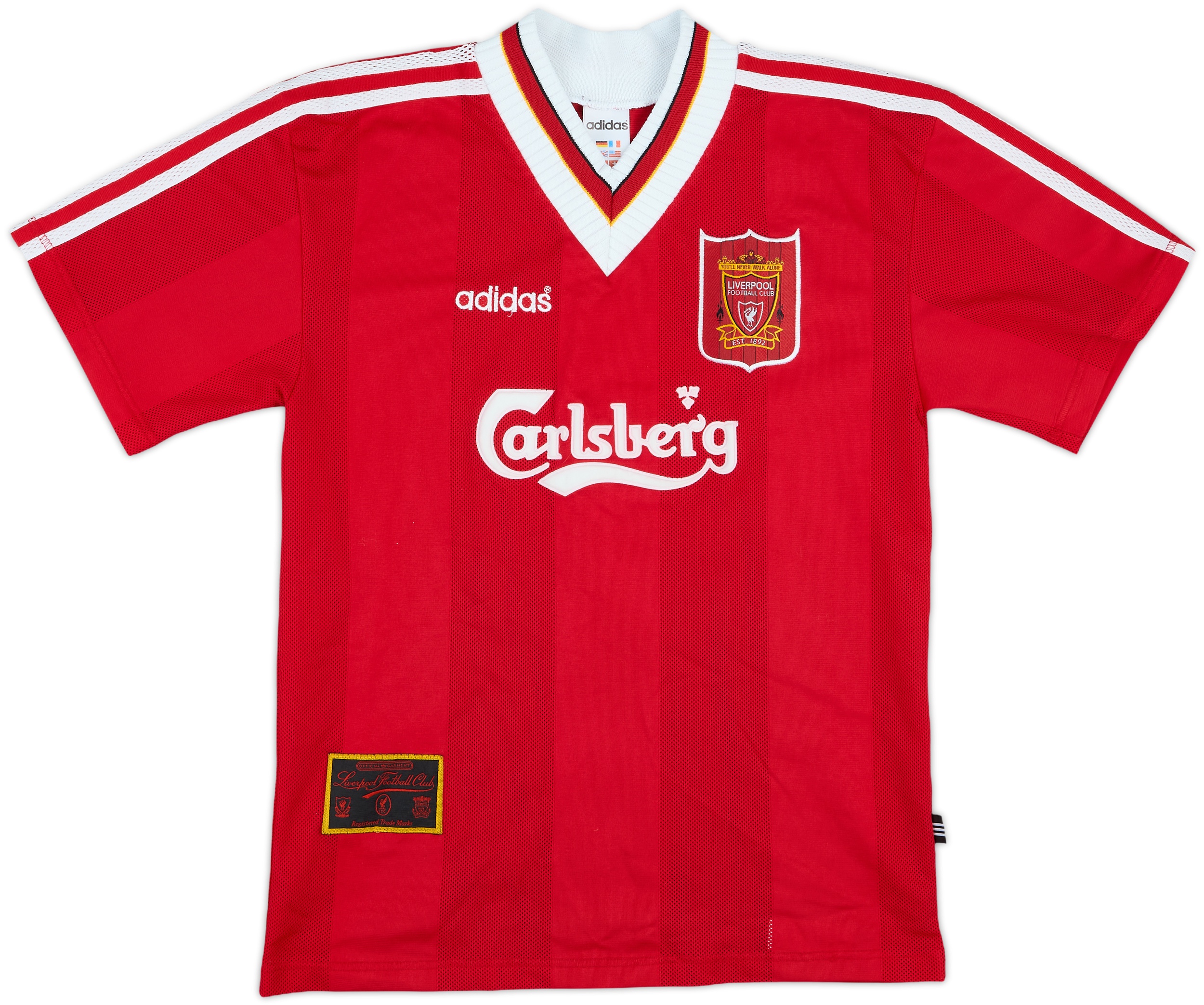 Liverpool 1995-96 Maillot domicile