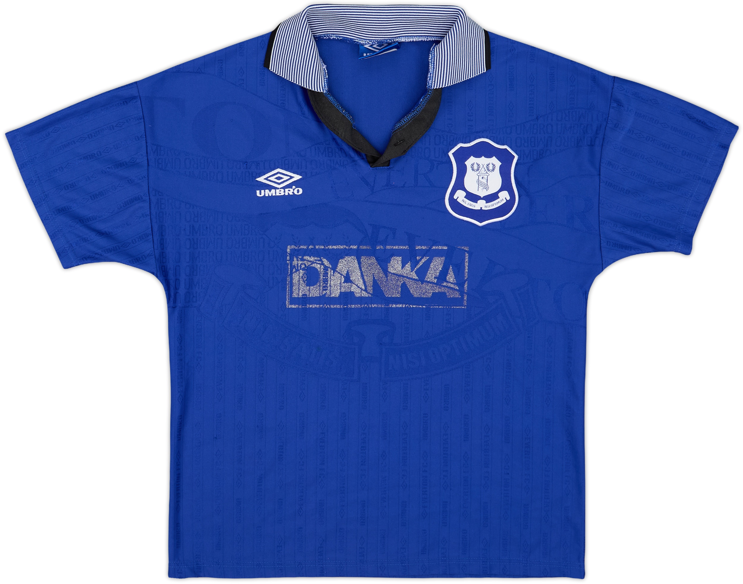 Everton 1995-97 Heimtrikot