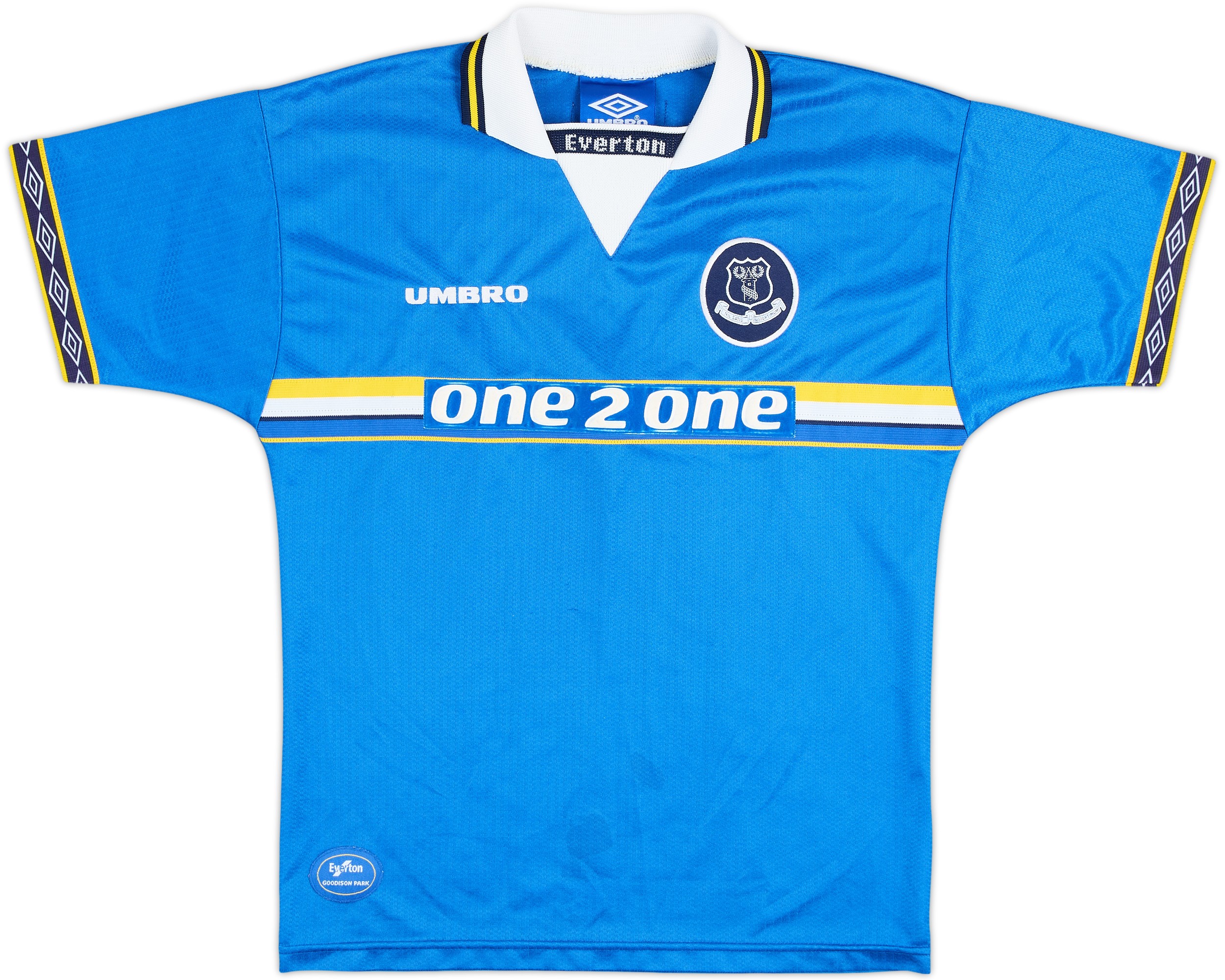 Everton 1997-99 Heimtrikot
