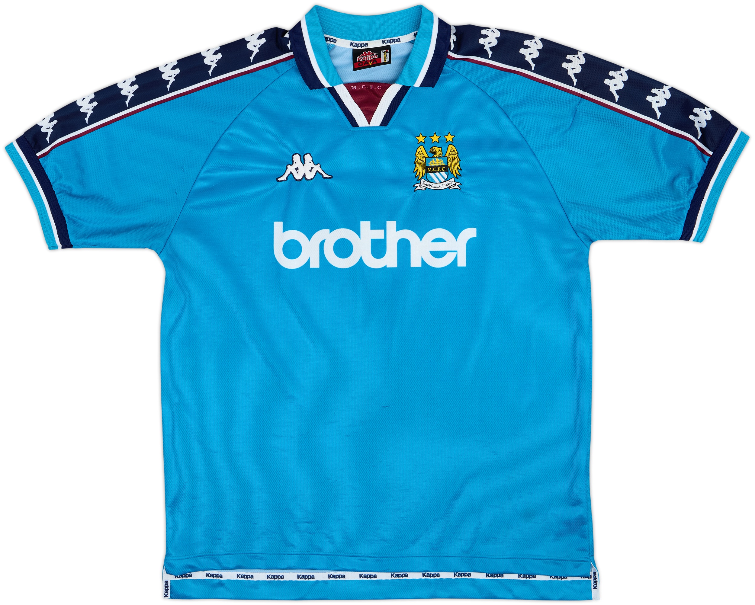 Manchester City 1997-99 Maglia casa