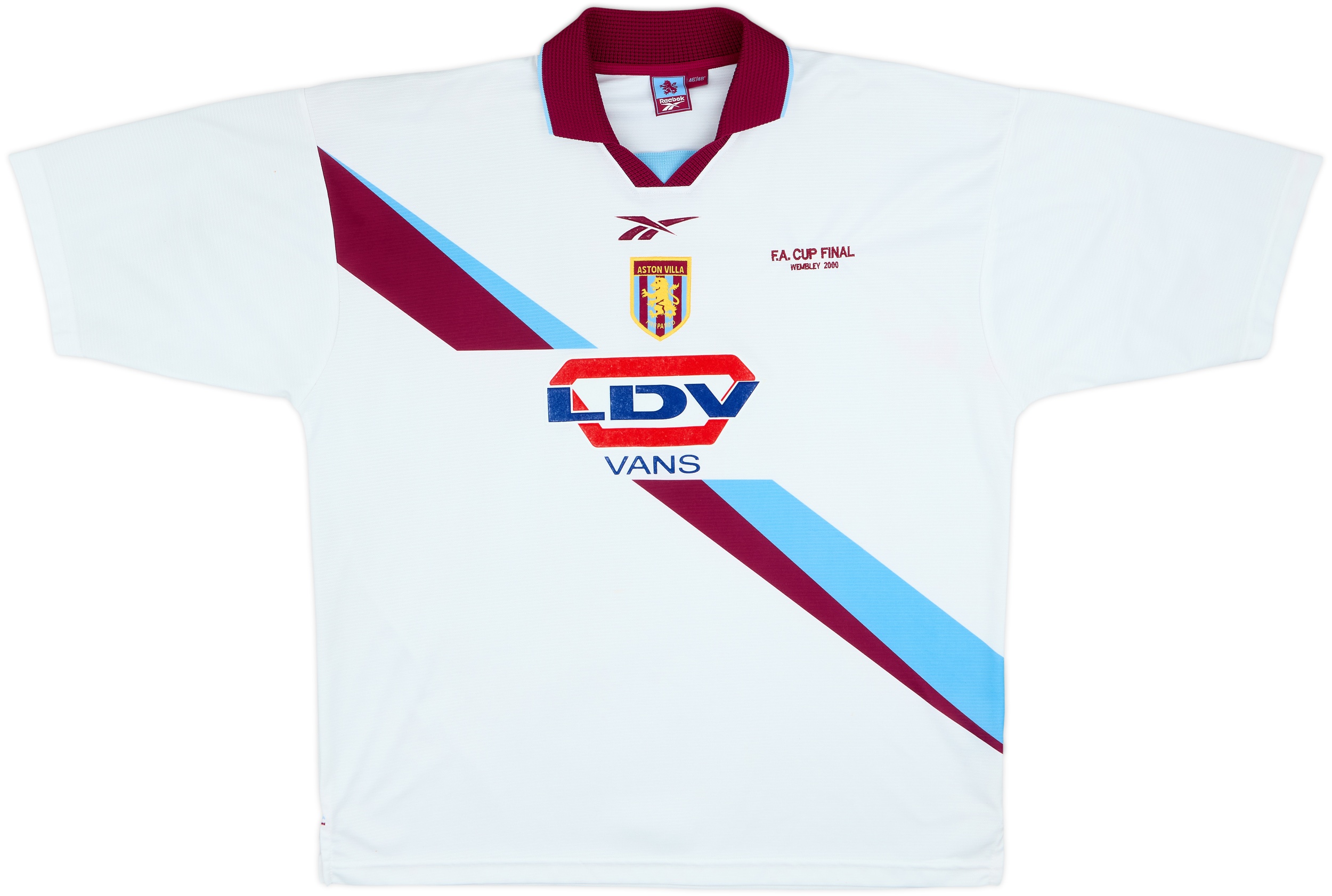 Aston Villa 1999-00 Camisola de fora