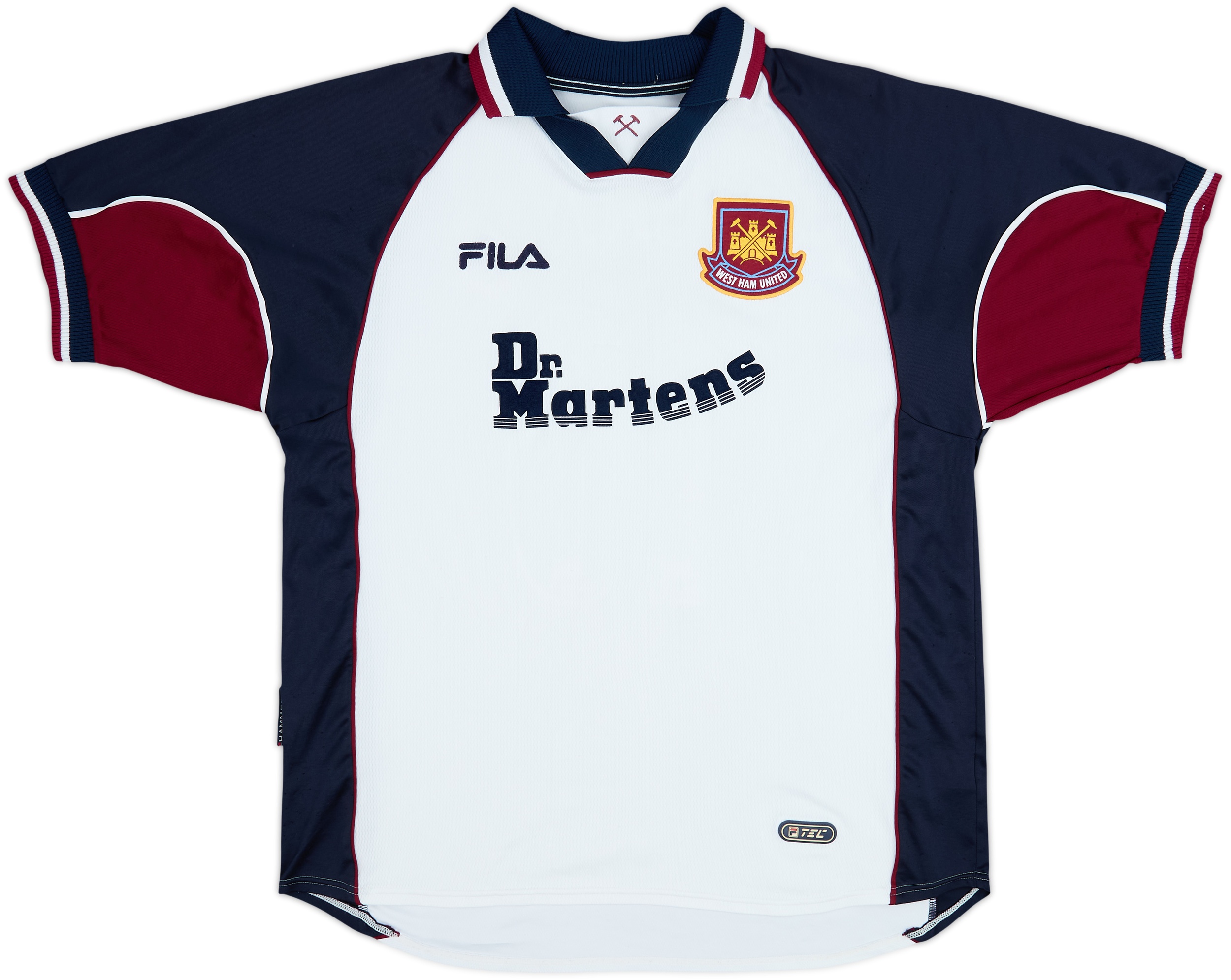 West Ham 1999-01 Auswärtstrikot