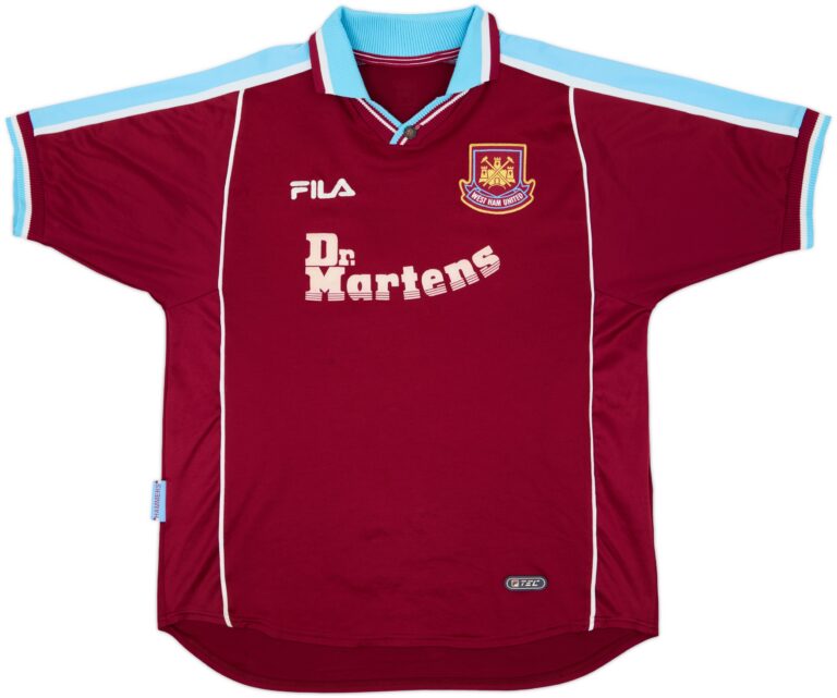 1999-01 West Ham Home Shirt