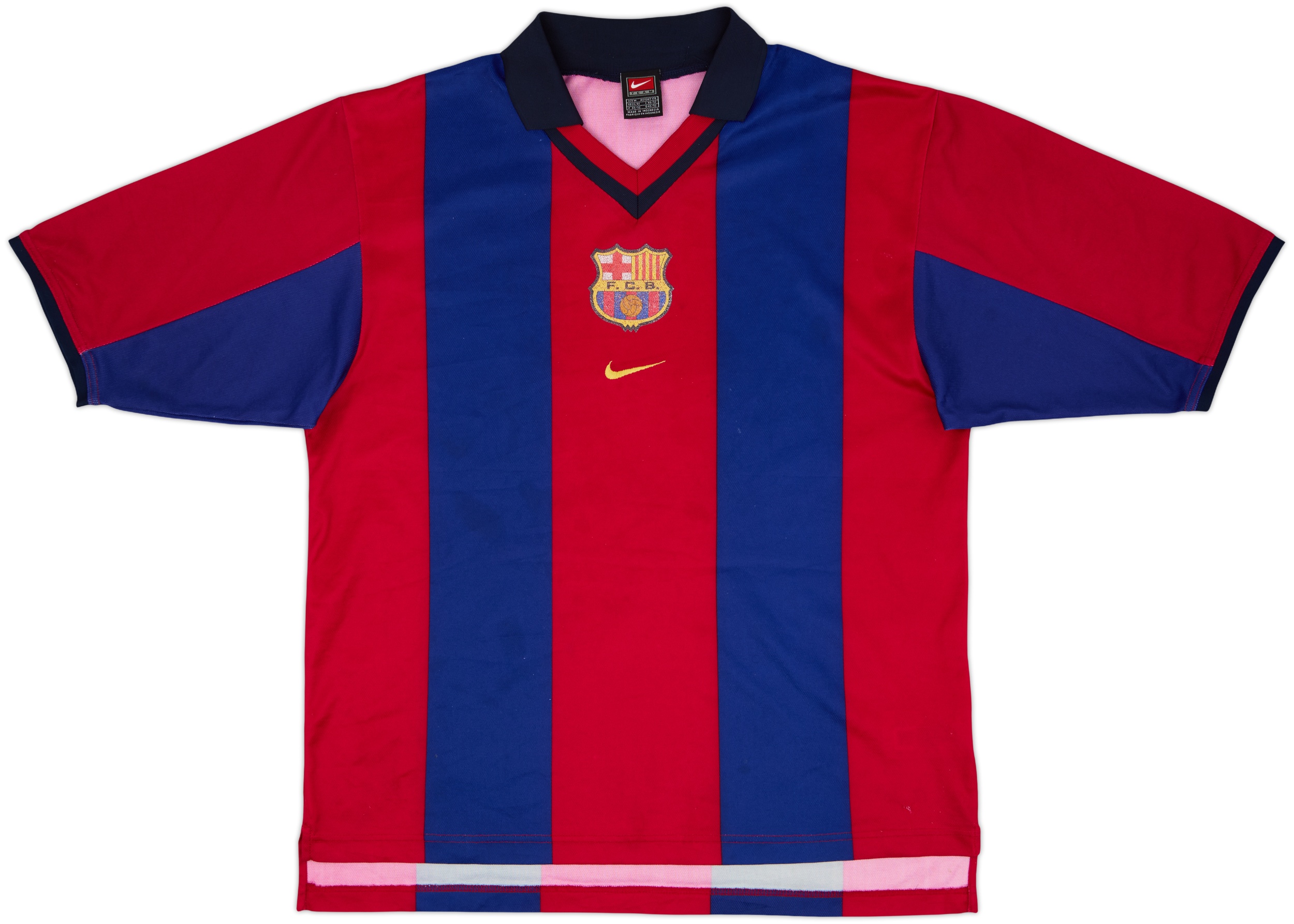 Barcelona 2000-01 Maillot domicile
