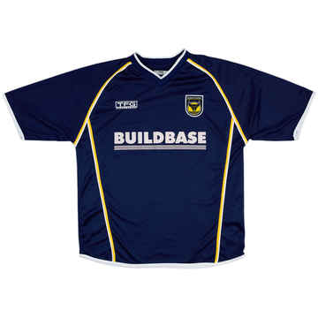 Oxford United 2002-03 アウェイユニフォーム