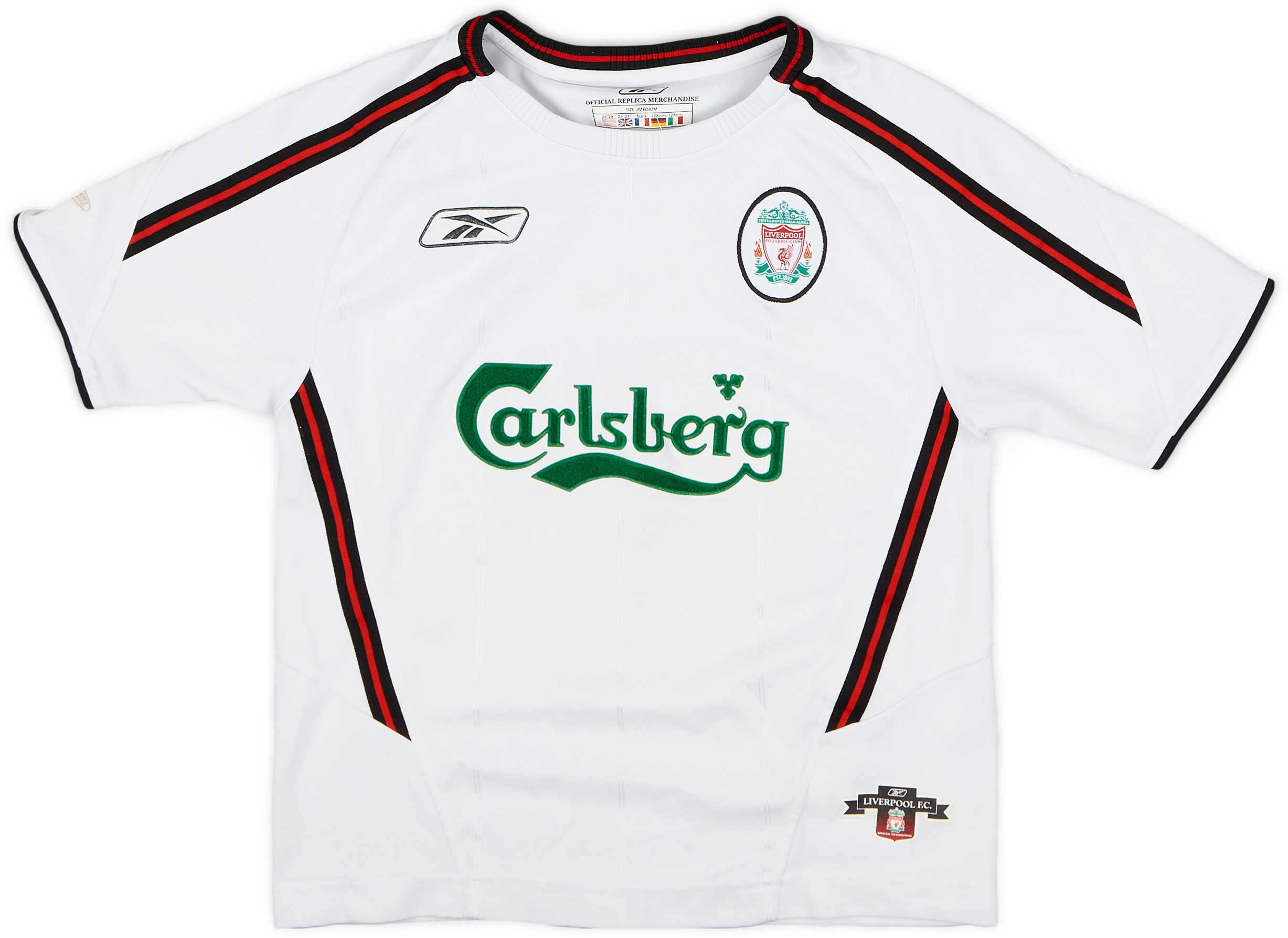 Liverpool 2003-05 Camisola de fora