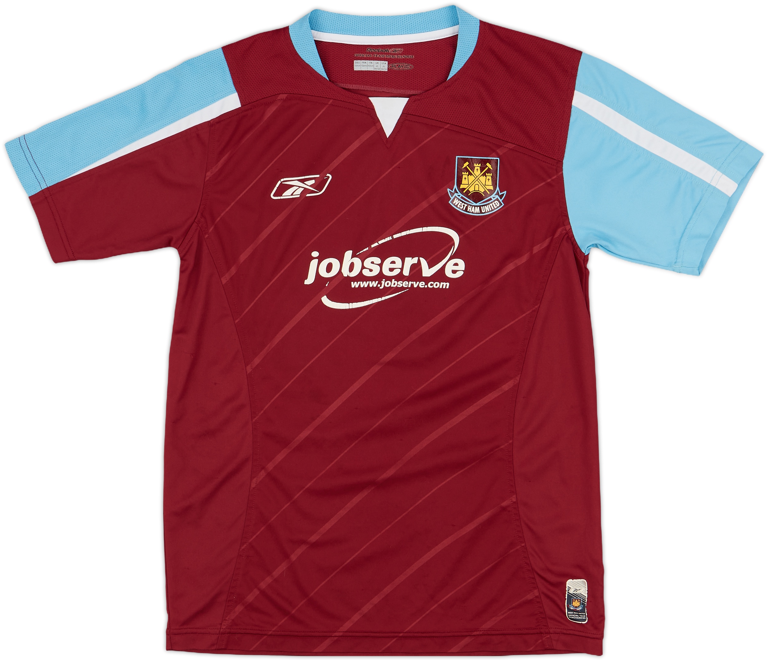 West Ham 2005-07 Heimtrikot
