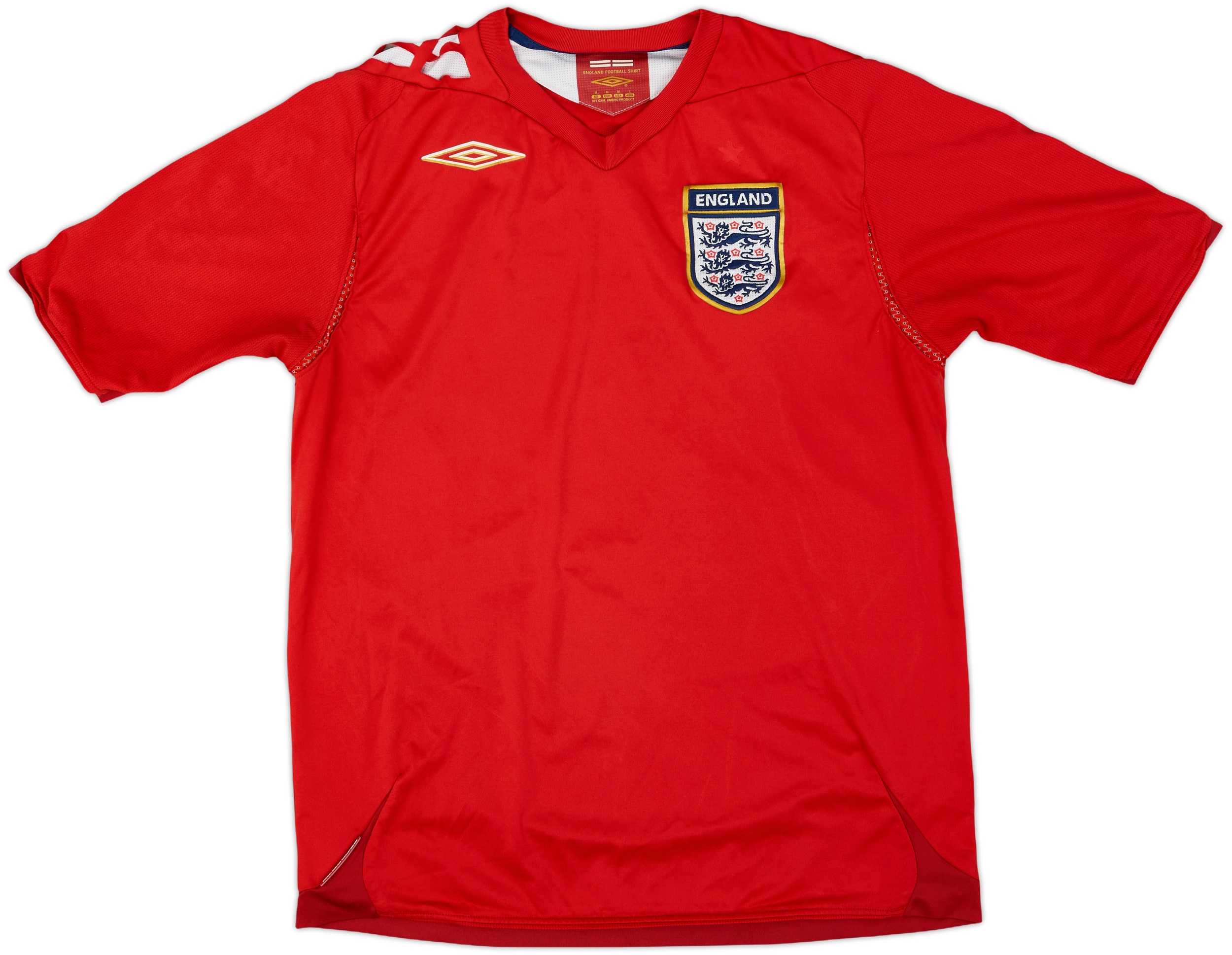England 2006-08 Maillot extérieur