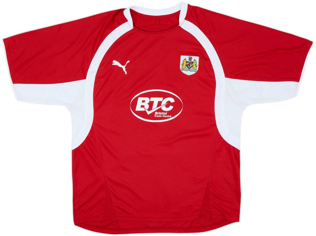 2007-08 Bristol City Home Shirt