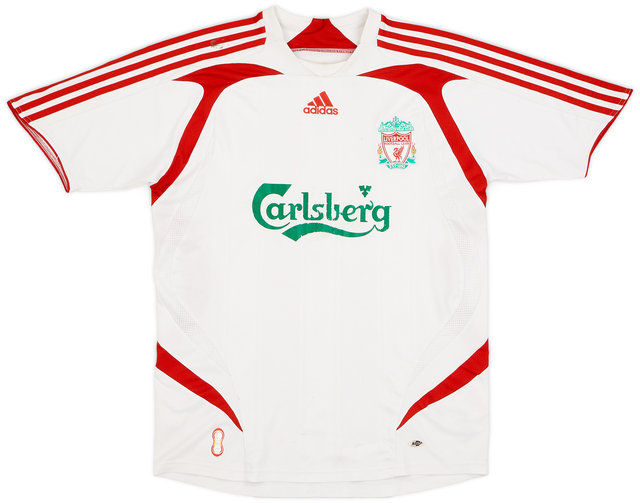 Liverpool 2007-08 Maillot extérieur