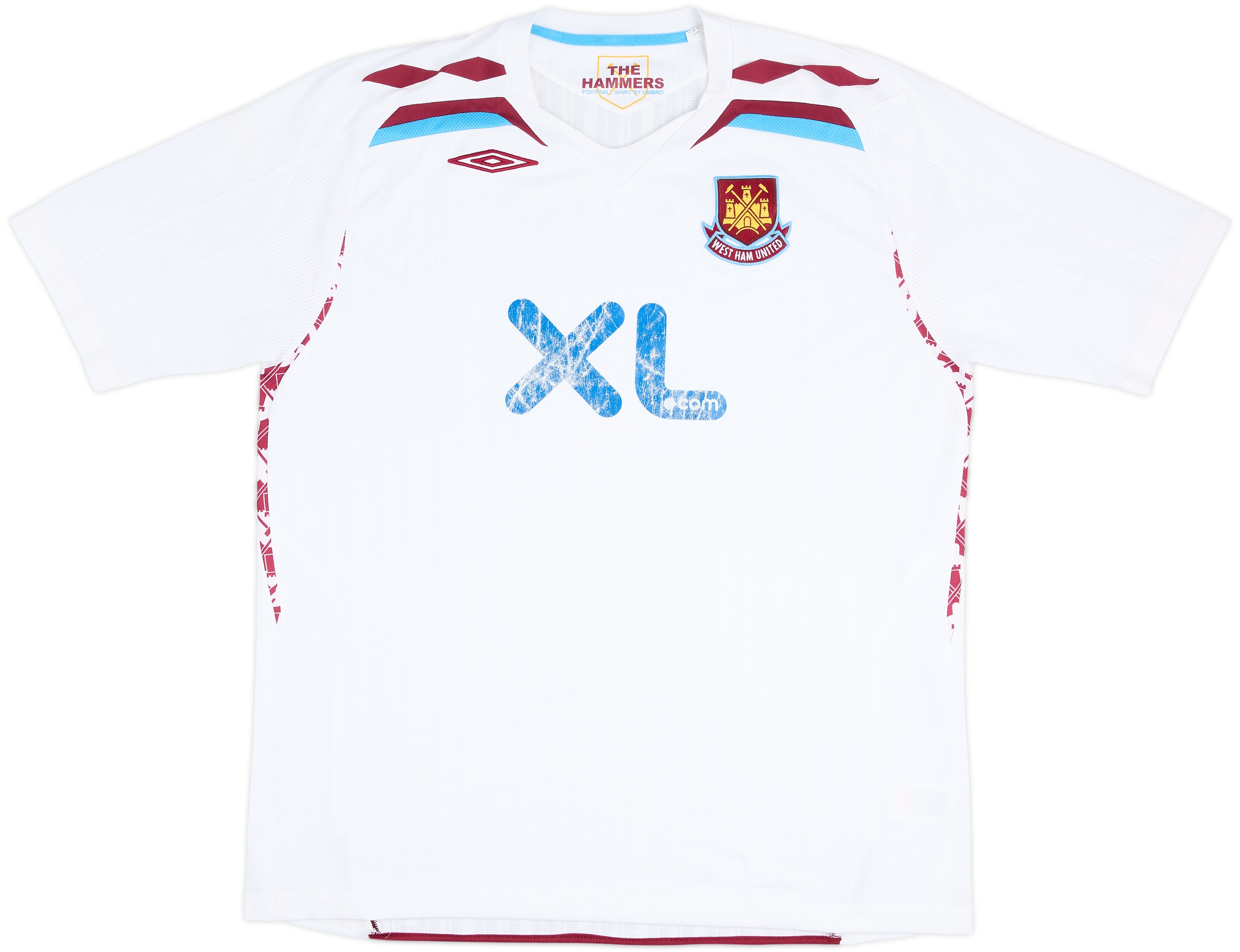 West Ham 2007-08 Auswärtstrikot