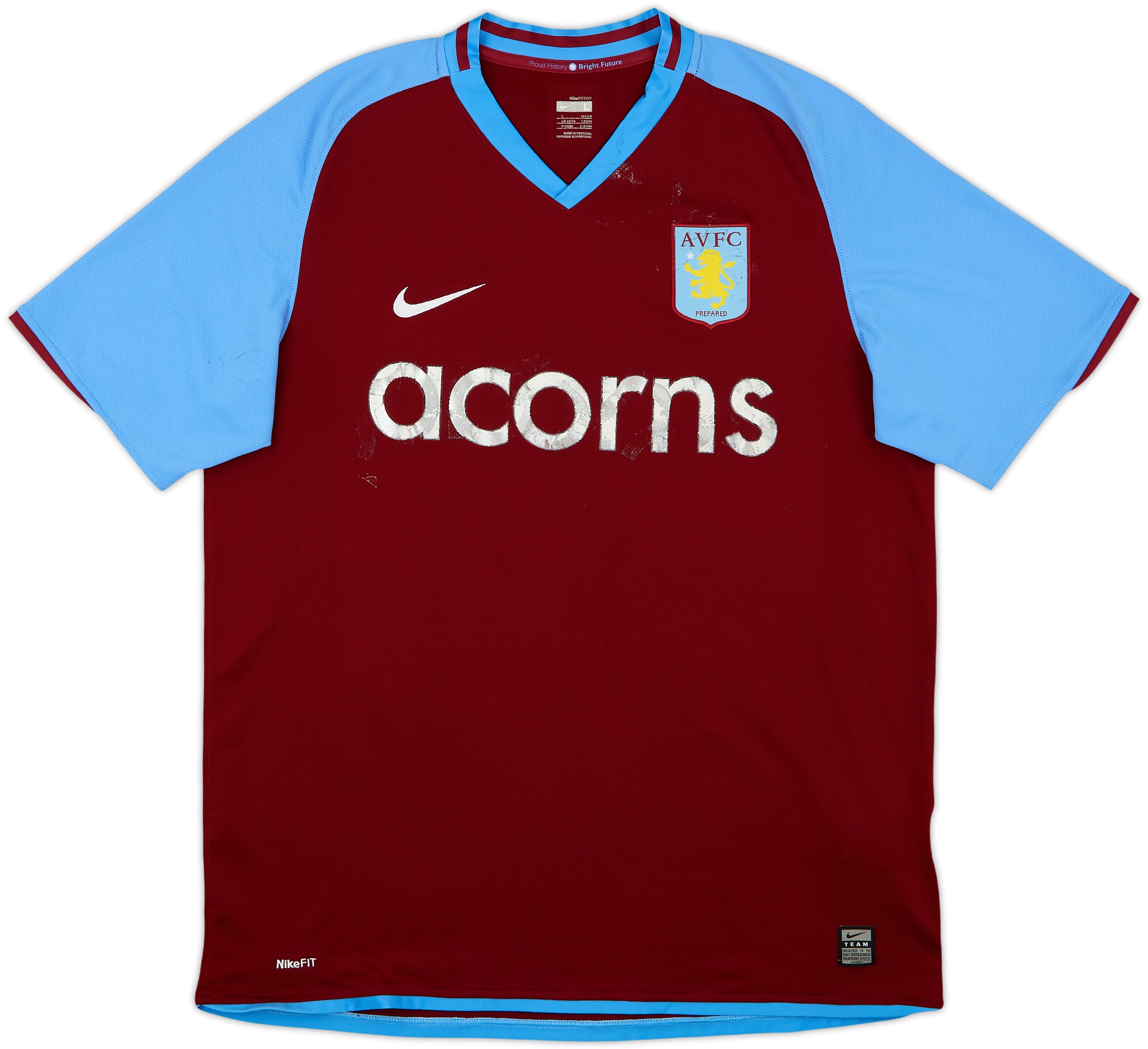 Aston Villa 2008-09 Maillot domicile